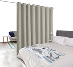 NICETOWN Privacy Screen Room Divider Panel, Closet Door Curtain, Home - Image 9