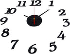 OceeK DIY Wall Clock, Modern Silent Non-Ticking, Battery Operated, 3D Quality by OceeK