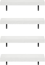 Furinno Tanna Floating Shelves for Wall Set of 4, 22-Inch Wall Shelf, Triple - Image 6