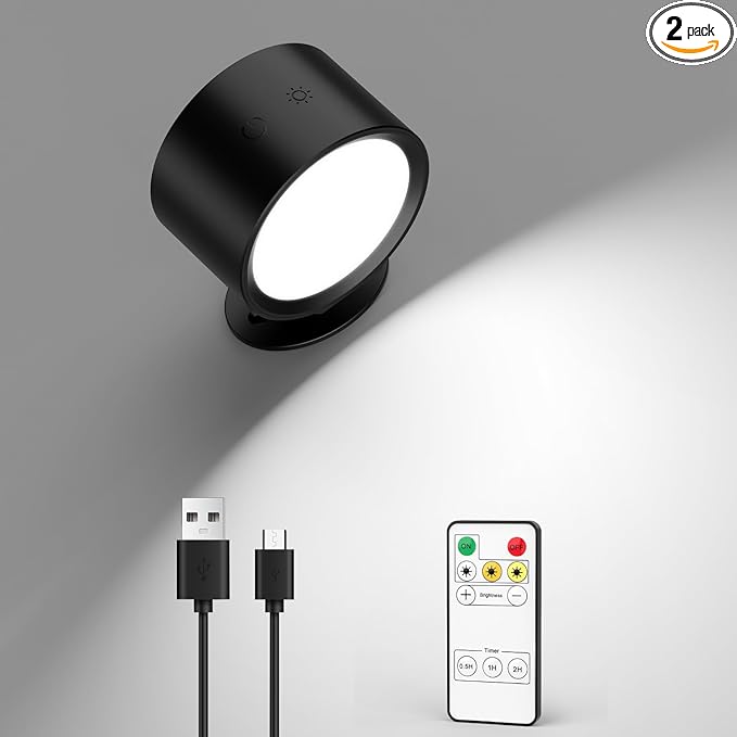 LED Wall Mounted Lights 2 Pcs by Unknown