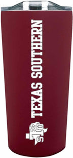Campus Colors NCAA Stainless Steel Tumbler perfect for Gameday - 18 oz - Double Walled - Keeps Drinks Perfectly Insulated (Texas Southern University - Maroon)