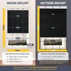 Motorized Blinds with Remote, Grasscloth Fabric Smart Blinds with Valance Cover - Image 2