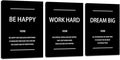 Motivational Affirmation Wall Art Inspirational Poster Prints Encourage Office by Kuiluuye