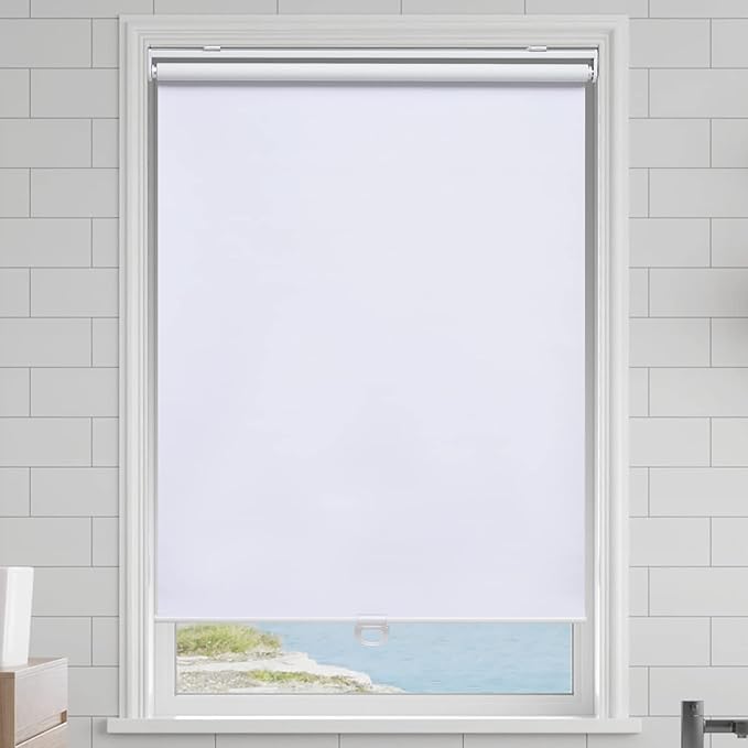 AOSKY Cordless Roller Shades Blackout Blinds - Image 3