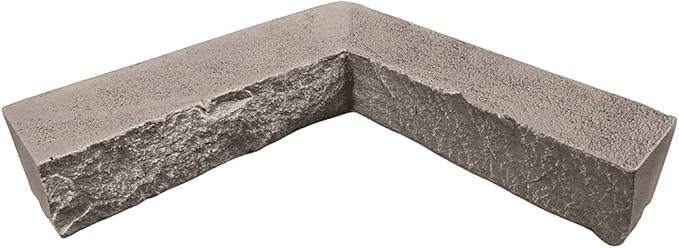 GenStone Faux Stacked Stone 90 Degree Inside Corner Panel 22.5" x 12" in Desert - Image 2