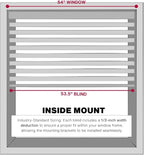 LOTUS & WINDOWARE Cordless 1" Vinyl Blind, Room Darkening, Horizontal Blinds - Image 4