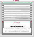 LOTUS & WINDOWARE Cordless Mini Blind, Window Blinds - Image 4