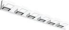 Ralbay Modern LED Bathroom Vanity Lights 6 Lights Acrylic Stainless Steel LED by RalbayLighting