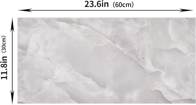 Haimin Wall Panels Peel and Stick 10 Pieces 23.6x11.8in Lightweight Backsplash - Image 2
