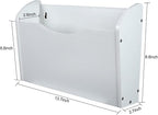 PAG Wall File Holder Wall Mounted Wood Hanging File Organizer - Image 4