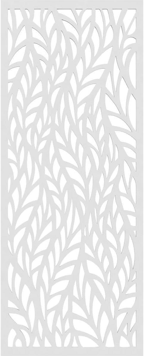 17 3/8"W x 44 3/8"H x 3/8"T Ortonville Decorative Fretwork Wall Panels in - Image 2