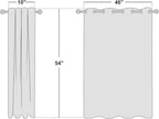 NICETOWN Blackout Living Room Curtain 102 inch Length - Image 2