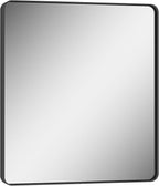 Keonjinn Black Bathroom Mirror for Over Sink, 32 x 36 Inch Rounded Rectangle - Image 9