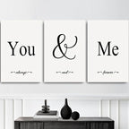 GUBIYU Black and White Love Canvas Poster - Image 3