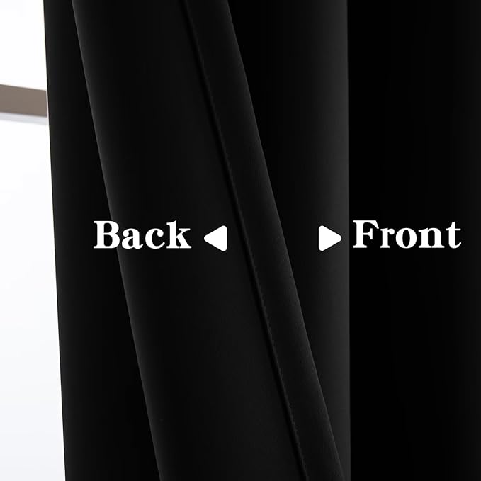 IGEMAEVE 100% Blackout Curtains - Image 4
