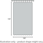 RYB HOME Extra Long Curtains Light Block Soundproof Privacy Blinds - Image 10
