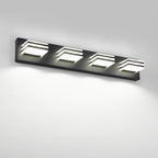 Black Bathroom Light Fixtures 24W Wall Light - Image 2