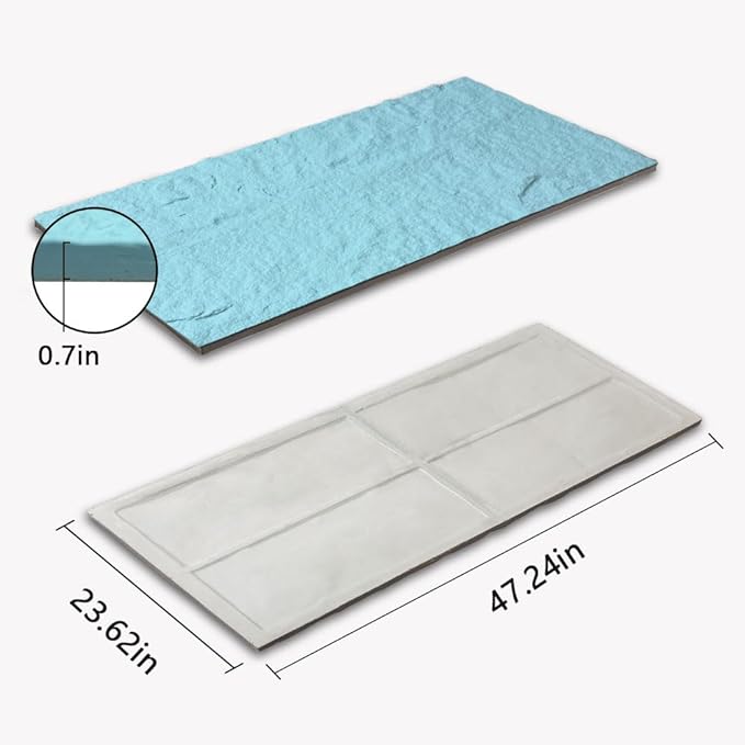 Stone 3D Wall Panels, 23.6"*47.2" Wall Paneling - Image 4