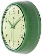 Infinity Instruments LTD. Retro 12 inch Silent Sweep Non-Ticking Mid Century - Image 3