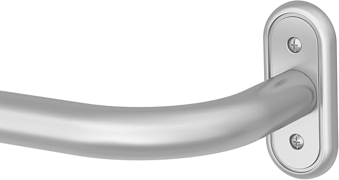 Curtain Rods 36-88 Inch, 1 Inch Adjustable Heavy Duty Room Darkening Window by Wolistsa