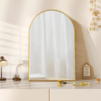 Arched Wall Mirror, Living Room, Hang Vertical or Horizontal by ZMYCZ