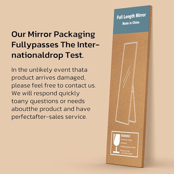 71" x 26" Arched Full Length Mirror - Image 7