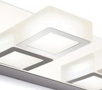Ralbay Chrome Vanity Lights for Bathroom Adjustable Acrylic Chrome Modern LED - Image 7