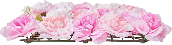 VEVOR 3D Flower Wall Panel, Artificial Floral Wall Background Mesh Backing Mat - Image 10