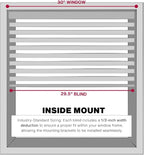 LOTUS & WINDOWARE Cordless Mini Blind, Window Blinds - Image 7