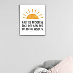 Inspirational Office Wall Art Decor, Motivational Add Up to Big Results - Image 7