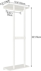 STWWO Wall Towel Rack for Rolled Towels, Towel Storage for Small Bathroom Can - Image 6