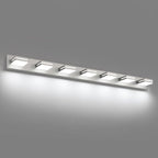 SineRise LED Modern Bathroom Vanity Light Fixtures, Brushed Nickel Modern by SINERISELIGHTING