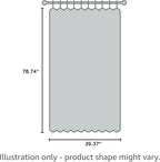 ave split Decorative Door String Curtain Wall Panel Fringe Window Room Blind - Image 2