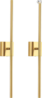 KDG Cordless Wall Sconces Set of 2, Wireless 5200mAh Rechargeable Battery by KDG