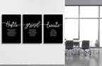 Hustle Grand Slogan Poster, Gift - Image 6