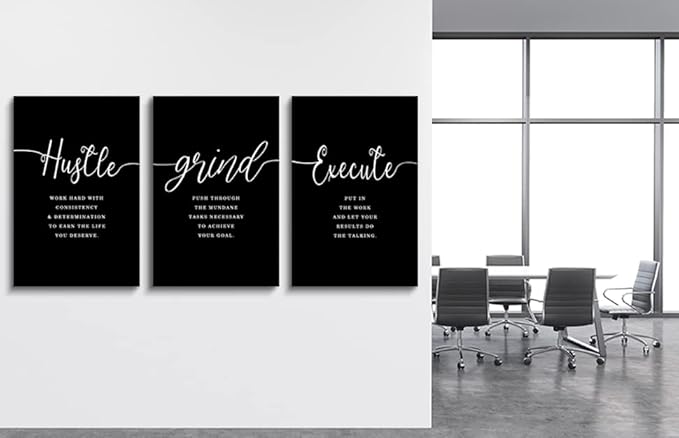 Hustle Grand Slogan Poster, Gift - Image 6