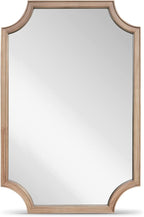 WallBeyond 24" x 36" Full Scalloped Corners Arch Rectangle Wall Mirror - Image 8