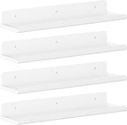 Lifewit Floating Shelves for Bathroom, Acrylic Wall Organizer for Perfume by Lifewit