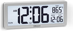 Soobest 8.5 Inch Digital Wall Clock Battery Operated by Soobest