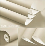 Dimoon 78.7''x17.7'' White Peel and Stick Wallpaper Contact Paper Modern Self - Image 2
