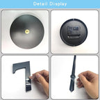 Large Modern Art Deco Wall Clock Silent Acrylic Unique Decorative Wall Clocks - Image 8