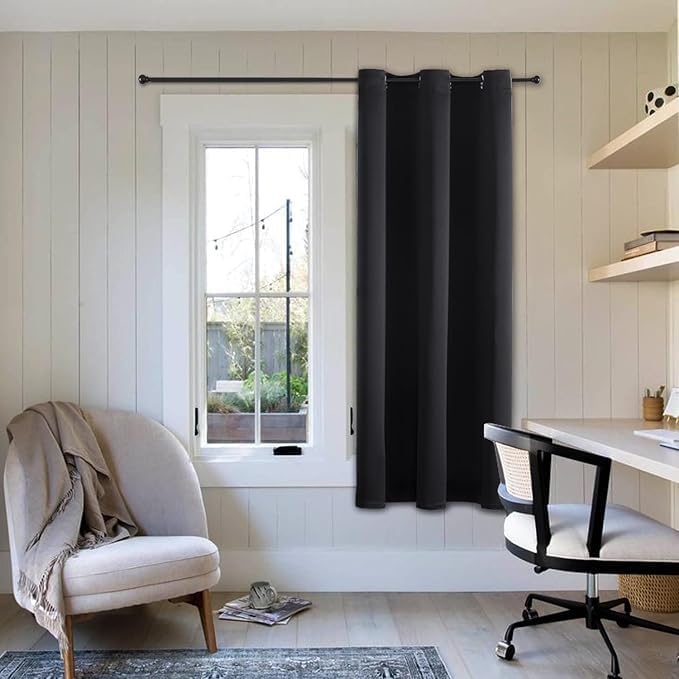 ChrisDowa Blackout Curtains 36 Inches Long by ChrisDowa