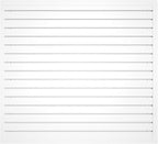 NeatiEase Slatwall Panel Wall Storage Systems, 4 x 4ft Slat Wall Paneling by NeatiEase