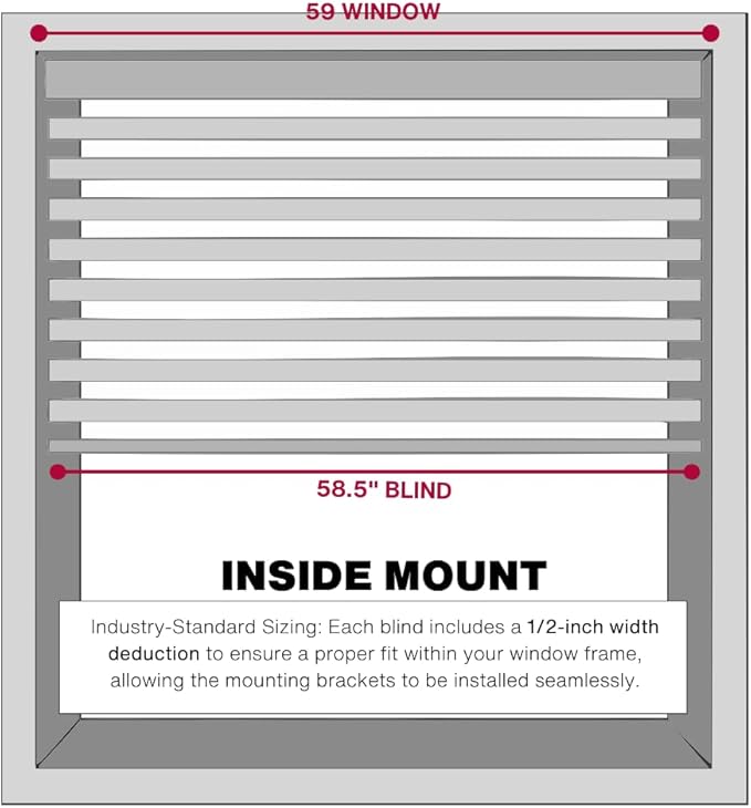 LOTUS & WINDOWARE Cordless Mini Blind, Window Blinds - Image 7
