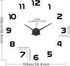 Extra Large Digital Wall Clock Decorative Battery Operated, Minimalist - Image 4