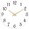 Roymnie Wall Clock, 8 Inch Modern Wall Clocks Battery Operated, Small Silent by Unknown