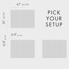 VIVELDA Large Bulletin Board 48"x36" - Image 2