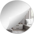 12'' Round Wall Mirror Tiles High Clear Reflecticon Self Adhesive Acrylic by DARENYI