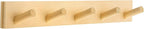 Coat Rack Wall Mount, Wooden Coat Hanger by HOMEBROS