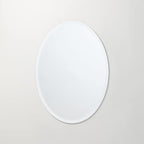 Better Bevel Frameless Oval Mirror, 23.5" x 33" Bathroom Wall Mirror w/Beveled - Image 9